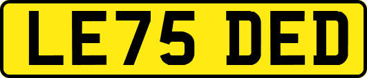 LE75DED