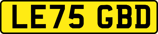 LE75GBD