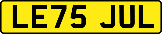 LE75JUL