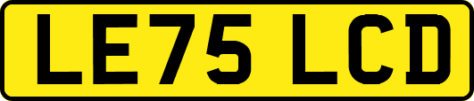 LE75LCD