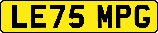 LE75MPG