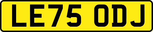 LE75ODJ
