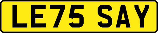 LE75SAY