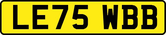 LE75WBB