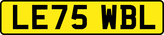 LE75WBL