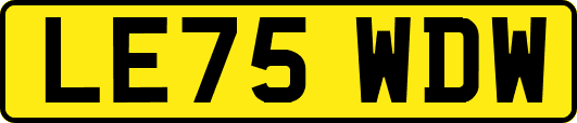 LE75WDW