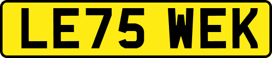 LE75WEK