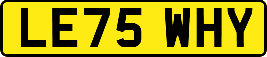 LE75WHY