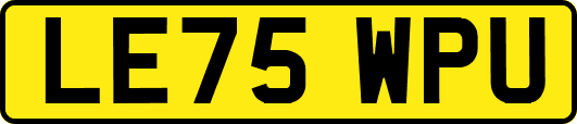 LE75WPU