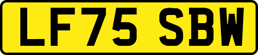 LF75SBW