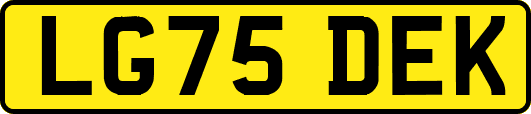 LG75DEK