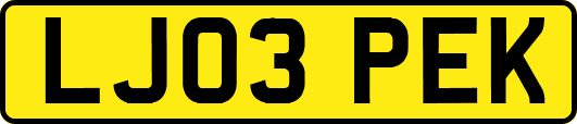 LJ03PEK