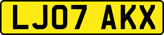 LJ07AKX