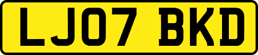 LJ07BKD