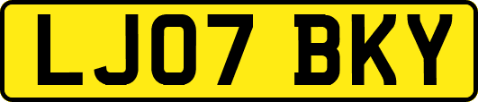 LJ07BKY