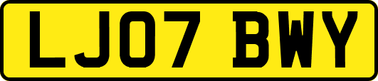 LJ07BWY