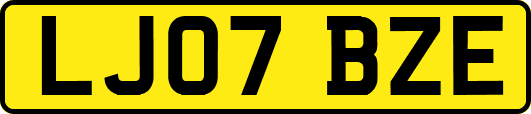 LJ07BZE