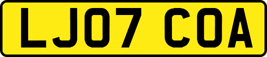 LJ07COA