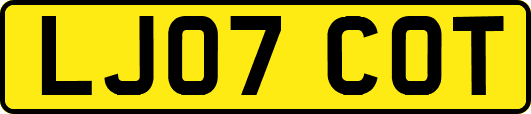 LJ07COT