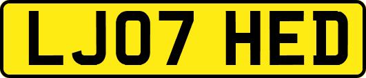 LJ07HED