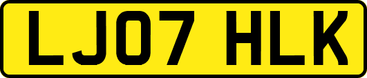 LJ07HLK