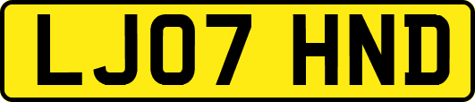LJ07HND