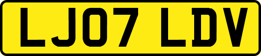LJ07LDV