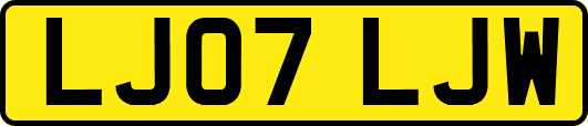 LJ07LJW