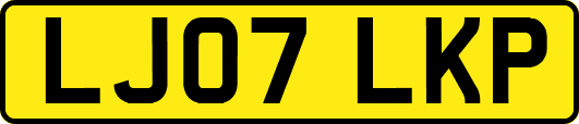 LJ07LKP