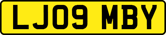 LJ09MBY