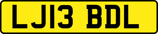 LJ13BDL