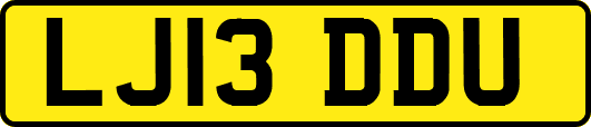 LJ13DDU