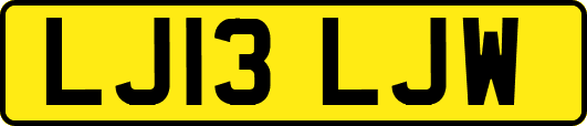 LJ13LJW