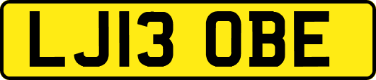 LJ13OBE