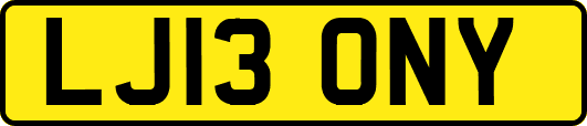 LJ13ONY