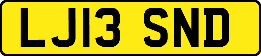 LJ13SND