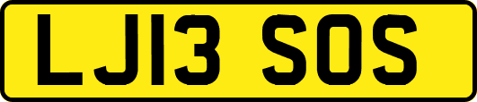 LJ13SOS