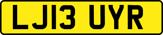 LJ13UYR