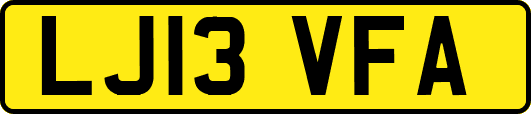 LJ13VFA