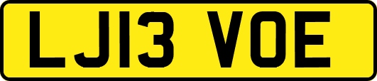 LJ13VOE
