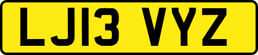 LJ13VYZ