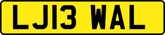 LJ13WAL