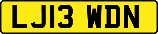 LJ13WDN