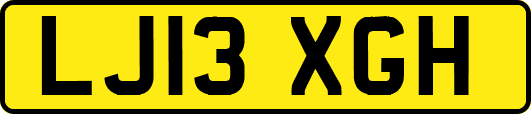 LJ13XGH