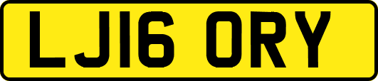 LJ16ORY