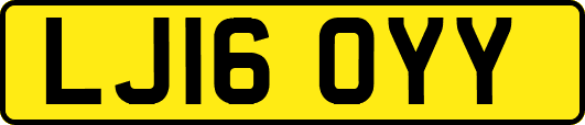 LJ16OYY