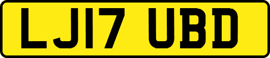 LJ17UBD
