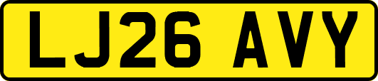 LJ26AVY