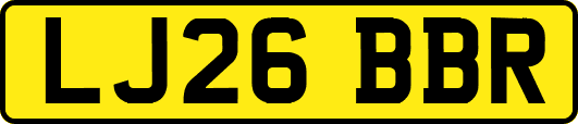 LJ26BBR