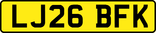 LJ26BFK